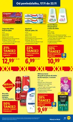 Lidl - gazetka promocyjna Oferta od poniedziałku od poniedziałku 17.11 do środy 19.11 - strona 31