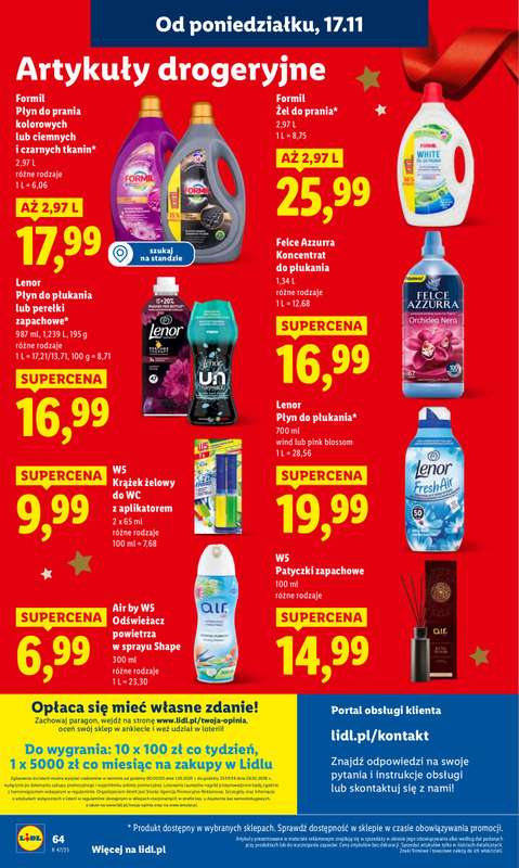 Lidl - gazetka promocyjna Oferta od poniedziałku od poniedziałku 17.11 do środy 19.11 - strona 66