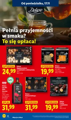 Lidl - gazetka promocyjna Oferta od poniedziałku od poniedziałku 17.11 do środy 19.11 - strona 46