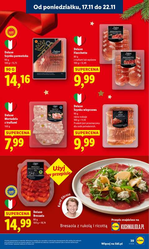 Lidl - gazetka promocyjna Oferta od poniedziałku od poniedziałku 17.11 do środy 19.11 - strona 41
