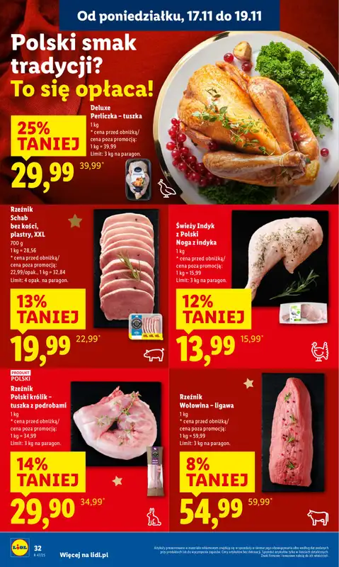 Lidl - gazetka promocyjna Oferta od poniedziałku od poniedziałku 17.11 do środy 19.11 - strona 34