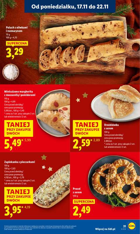 Lidl - gazetka promocyjna Oferta od poniedziałku od poniedziałku 17.11 do środy 19.11 - strona 33