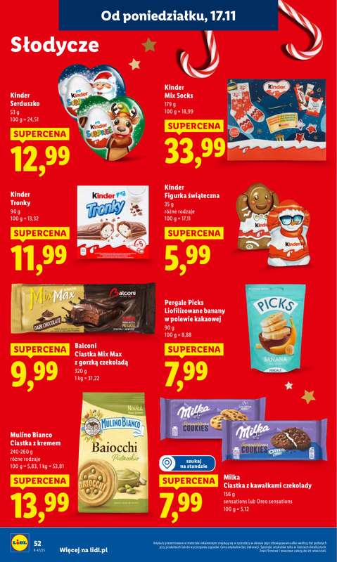 Lidl - gazetka promocyjna Oferta od poniedziałku od poniedziałku 17.11 do środy 19.11 - strona 54