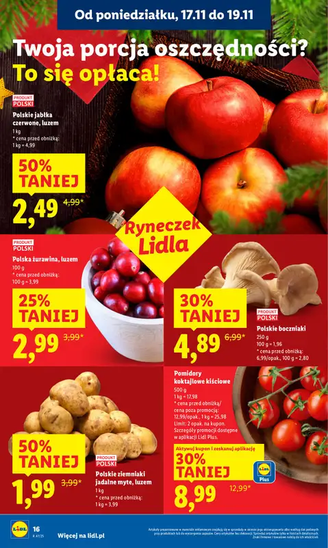Lidl - gazetka promocyjna Oferta od poniedziałku od poniedziałku 17.11 do środy 19.11 - strona 18