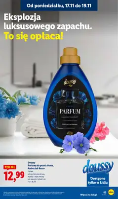 Lidl - gazetka promocyjna Oferta od poniedziałku od poniedziałku 17.11 do środy 19.11 - strona 65