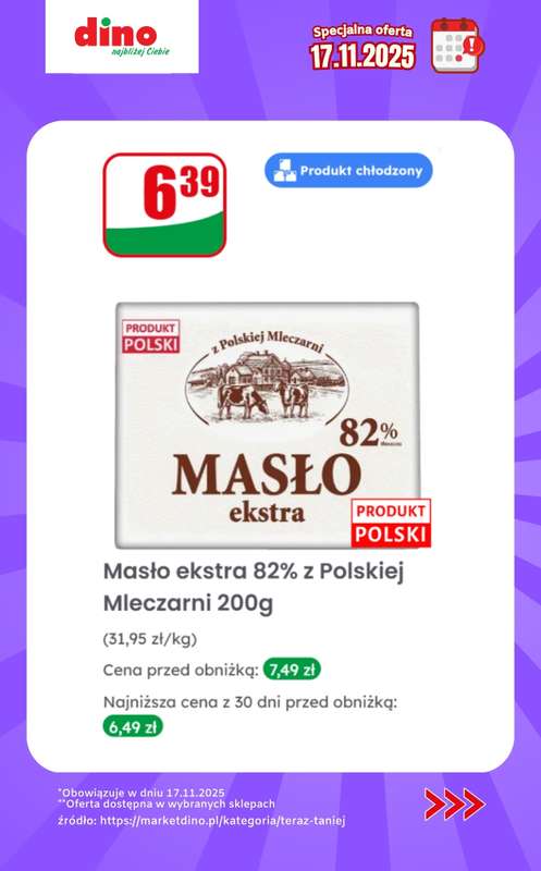 Dino - gazetka promocyjna Specjalna oferta na 17.11.2025 - promocje spoza gazetki od poniedziałku 17.11 do poniedziałku 17.11 - strona 5