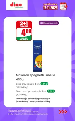 Dino - gazetka promocyjna Specjalna oferta na 17.11.2025 - promocje spoza gazetki od poniedziałku 17.11 do poniedziałku 17.11 - strona 6