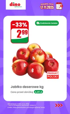 Dino - gazetka promocyjna Specjalna oferta na 17.11.2025 - promocje spoza gazetki od poniedziałku 17.11 do poniedziałku 17.11 - strona 2