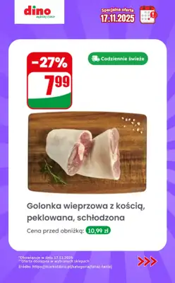 Dino - gazetka promocyjna Specjalna oferta na 17.11.2025 - promocje spoza gazetki od poniedziałku 17.11 do poniedziałku 17.11 - strona 4