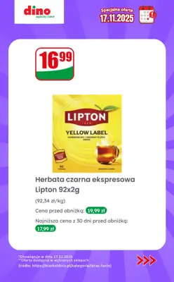 Dino - gazetka promocyjna Specjalna oferta na 17.11.2025 - promocje spoza gazetki od poniedziałku 17.11 do poniedziałku 17.11 - strona 8