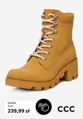 CCC - gazetka promocyjna Nowości tygodnia - obuwie damskie od poniedziałku 17.11  - strona 7