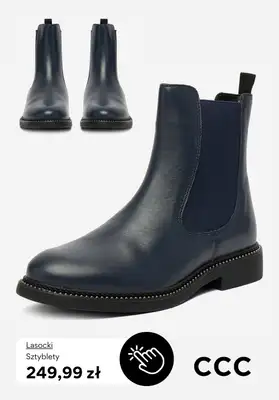 CCC - gazetka promocyjna Nowości tygodnia - obuwie damskie od poniedziałku 17.11  - strona 8