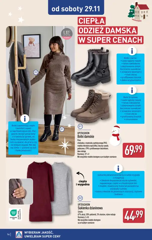 Aldi - gazetka promocyjna Akcesoria kuchenne w super cenach Aldi! od środy 26.11 do soboty 29.11 - strona 14