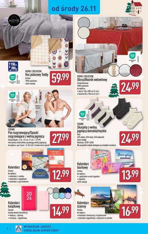 Aldi - gazetka promocyjna Akcesoria kuchenne w super cenach Aldi! od środy 26.11 do soboty 29.11 - strona 8