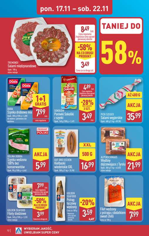 Aldi - gazetka promocyjna Pełny katalog! od poniedziałku 17.11 do soboty 22.11 - strona 12