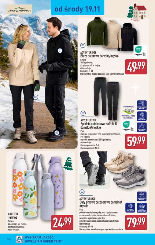 Aldi - gazetka promocyjna Pełny katalog! od poniedziałku 17.11 do soboty 22.11 - strona 30