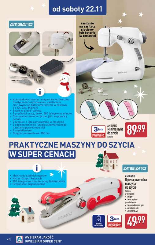 Aldi - gazetka promocyjna Pełny katalog! od poniedziałku 17.11 do soboty 22.11 - strona 42