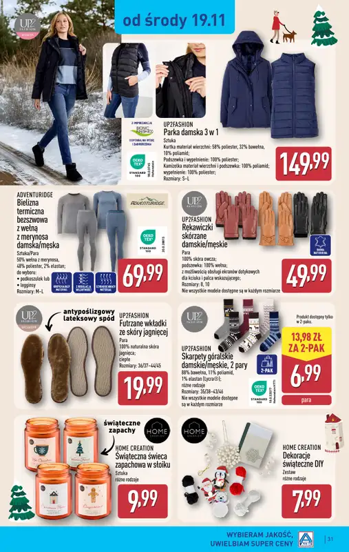 Aldi - gazetka promocyjna Pełny katalog! od poniedziałku 17.11 do soboty 22.11 - strona 31