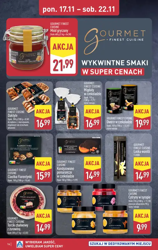 Aldi - gazetka promocyjna Pełny katalog! od poniedziałku 17.11 do soboty 22.11 - strona 16