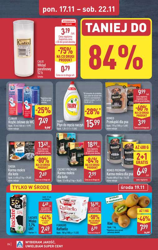 Aldi - gazetka promocyjna Pełny katalog! od poniedziałku 17.11 do soboty 22.11 - strona 26