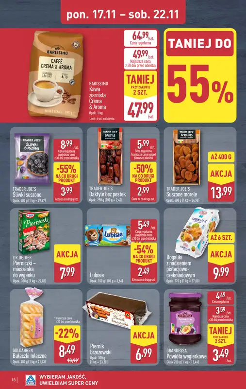 Aldi - gazetka promocyjna Pełny katalog! od poniedziałku 17.11 do soboty 22.11 - strona 18