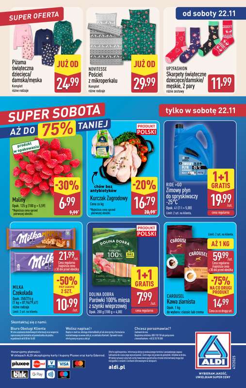 Aldi - gazetka promocyjna Pełny katalog! od poniedziałku 17.11 do soboty 22.11 - strona 44