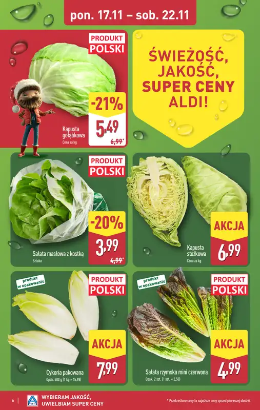 Aldi - gazetka promocyjna Pełny katalog! od poniedziałku 17.11 do soboty 22.11 - strona 6