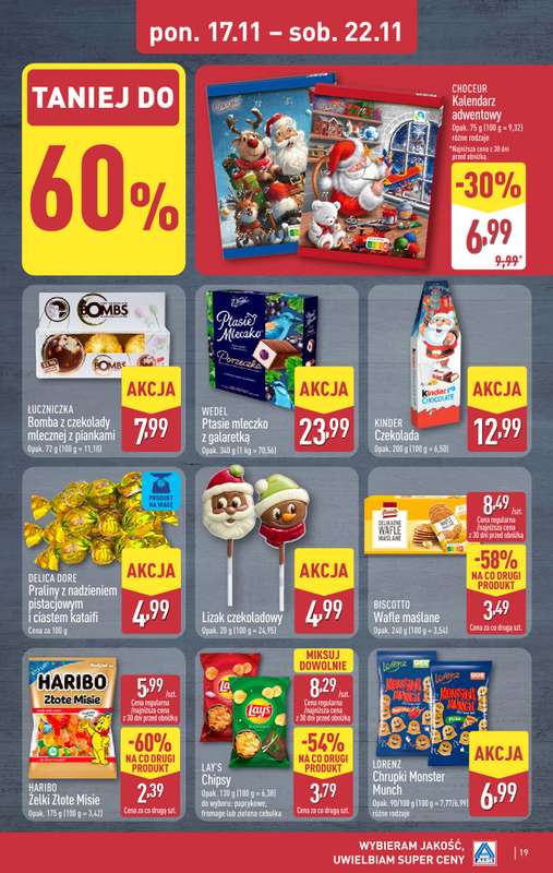 Aldi - gazetka promocyjna Pełny katalog! od poniedziałku 17.11 do soboty 22.11 - strona 19