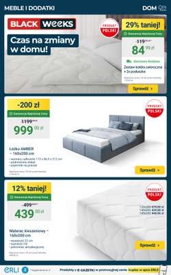 Erli - gazetka promocyjna Black Weeks – najtaniej dla Twojego domu! od poniedziałku 17.11 do niedzieli 23.11 - strona 2