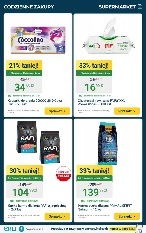 Erli - gazetka promocyjna Black Weeks – najtaniej dla Twojego domu! od poniedziałku 17.11 do niedzieli 23.11 - strona 6
