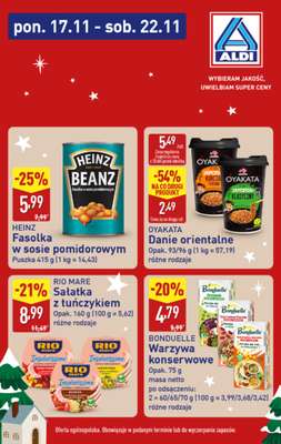 Aldi - gazetka promocyjna Super ceny w Aldi! od poniedziałku 17.11 do soboty 22.11