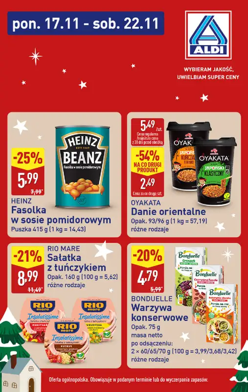 Aldi - gazetka promocyjna Super ceny w Aldi!  