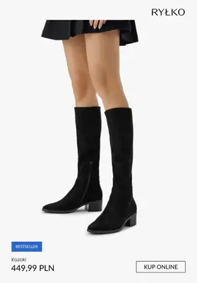 Ryłko - gazetka promocyjna KOZAKI damskie od poniedziałku 17.11  - strona 8