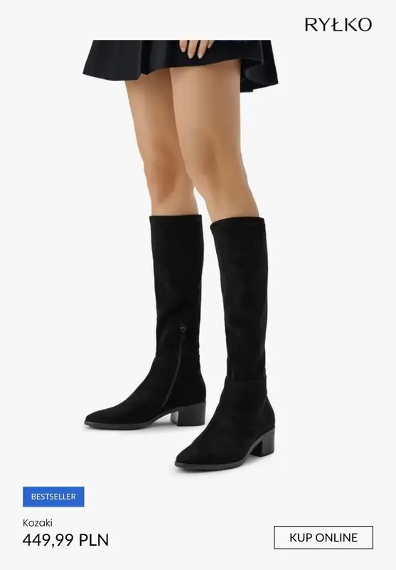 Ryłko - gazetka promocyjna KOZAKI damskie od poniedziałku 17.11  - strona 8