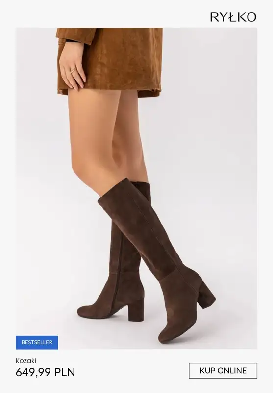 Ryłko - gazetka promocyjna KOZAKI damskie od poniedziałku 17.11  - strona 9