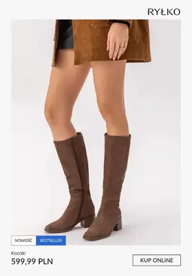 Ryłko - gazetka promocyjna KOZAKI damskie od poniedziałku 17.11  - strona 10