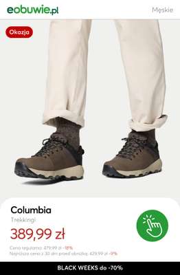 eobuwie.pl - gazetka promocyjna Do -70% obuwie męskie od poniedziałku 17.11 do czwartku 27.11 - strona 9