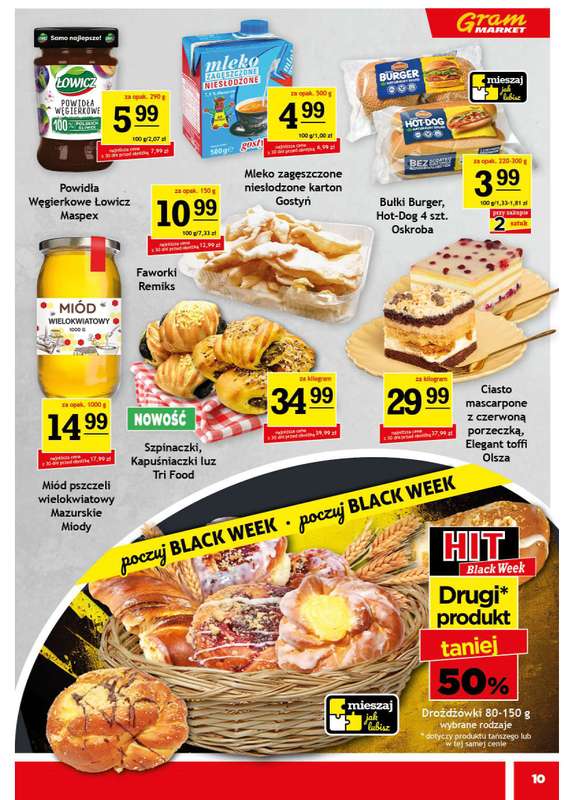 Gram Market - gazetka promocyjna Gazetka od środy 19.11 do wtorku 25.11 - strona 10