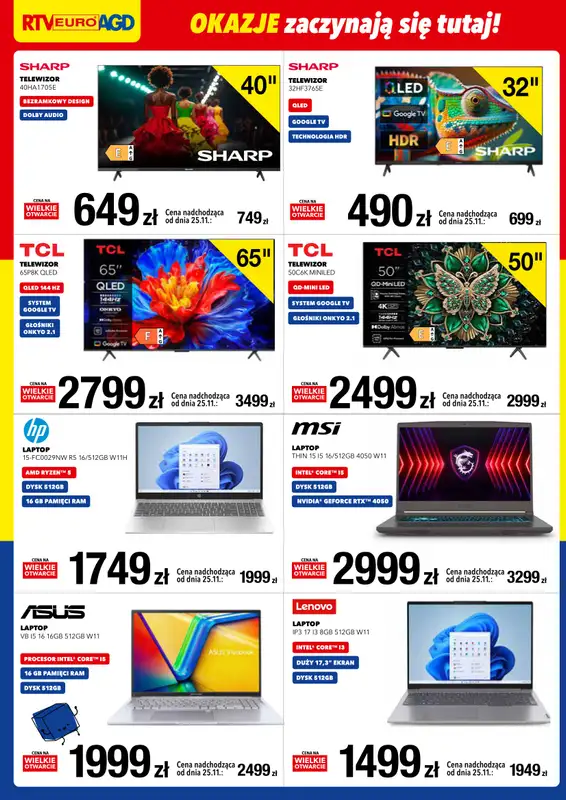 RTV EURO AGD - gazetka promocyjna WIELKIE OTWARCIE - KOŃSKIE   - strona 2