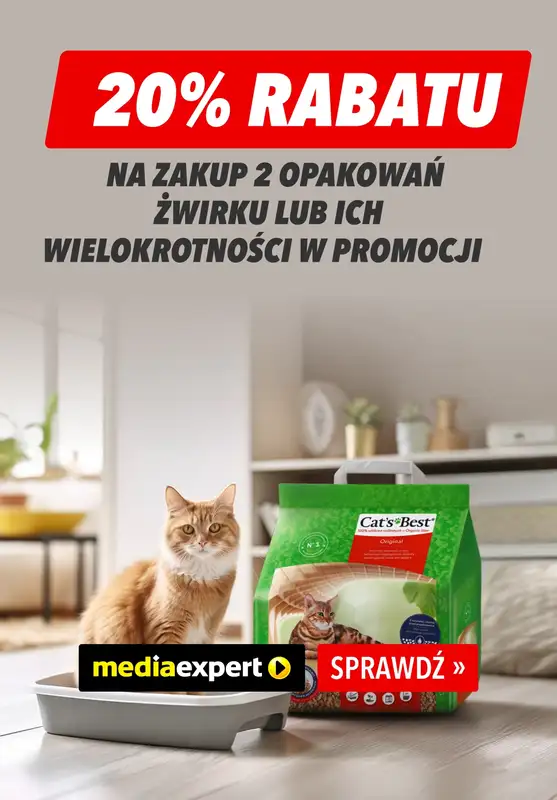Media Expert - gazetka promocyjna Zwierzęce hity cenowe – sprawdź ofertę Media Expert! od wtorku 18.11 do środy 26.11