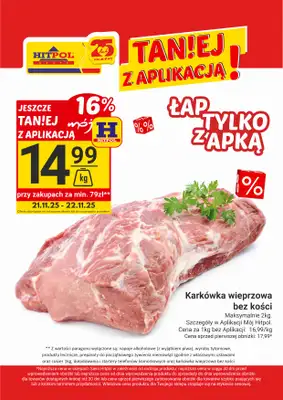 Hitpol - gazetka promocyjna Taniej z Aplikacją! od piątku 21.11 do soboty 22.11 - strona 2