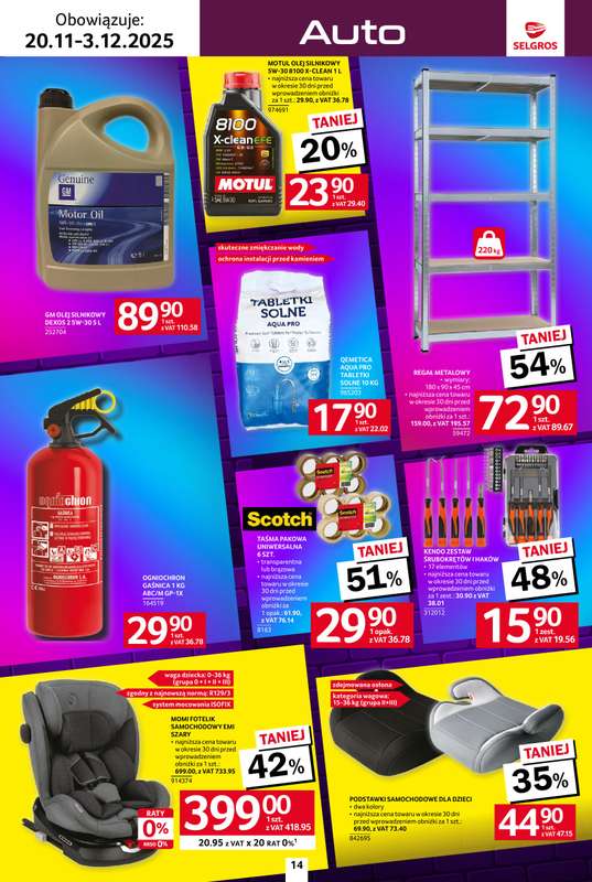 Selgros - gazetka promocyjna Katalog Black Week od czwartku 20.11 do środy 03.12 - strona 14