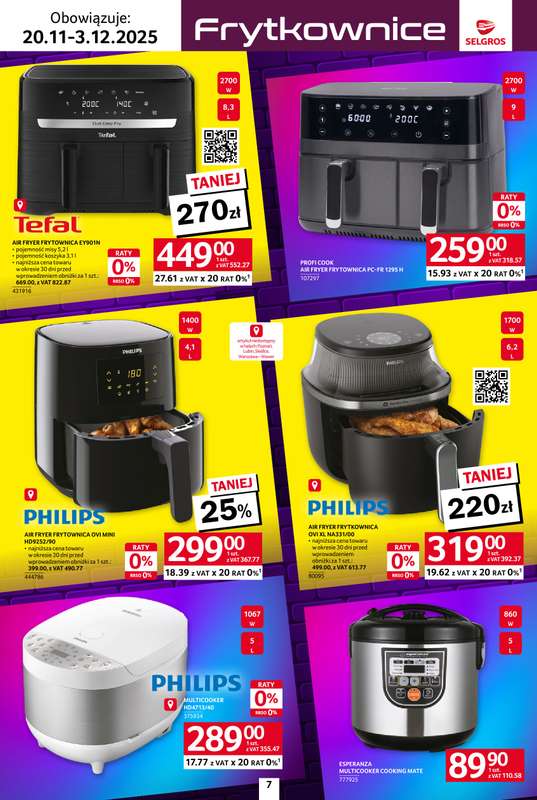 Selgros - gazetka promocyjna Katalog Black Week od czwartku 20.11 do środy 03.12 - strona 7