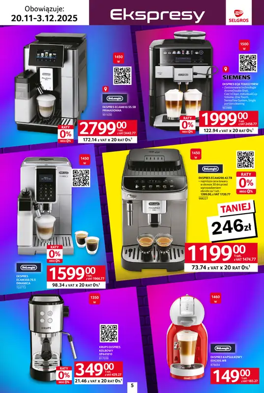 Selgros - gazetka promocyjna Katalog Black Week od czwartku 20.11 do środy 03.12 - strona 5
