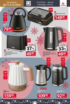 Selgros - gazetka promocyjna Katalog Home&Deco od czwartku 20.11 do środy 03.12 - strona 28