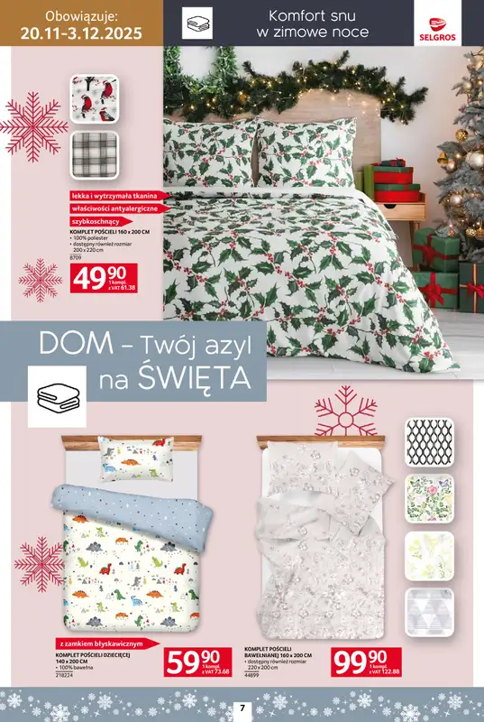 Selgros - gazetka promocyjna Katalog Home&Deco od czwartku 20.11 do środy 03.12 - strona 7