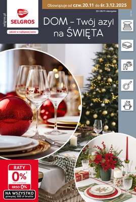 Selgros - gazetka promocyjna Katalog Home&Deco od czwartku 20.11 do środy 03.12