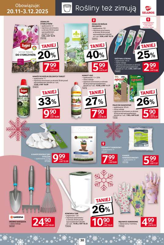 Selgros - gazetka promocyjna Katalog Home&Deco od czwartku 20.11 do środy 03.12 - strona 30