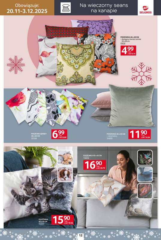 Selgros - gazetka promocyjna Katalog Home&Deco od czwartku 20.11 do środy 03.12 - strona 12