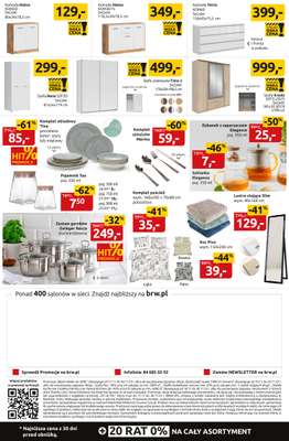 Black Red White - gazetka promocyjna Black Weeks do -60% na setki mebli i dodatków od poniedziałku 17.11 do niedzieli 30.11 - strona 8